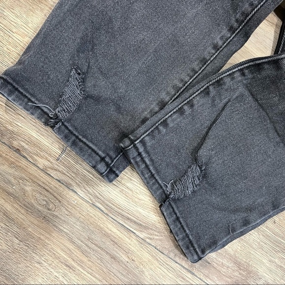 Letter To Juliet Black Distressed Boyfriend Jeans - Picture 4 of 5